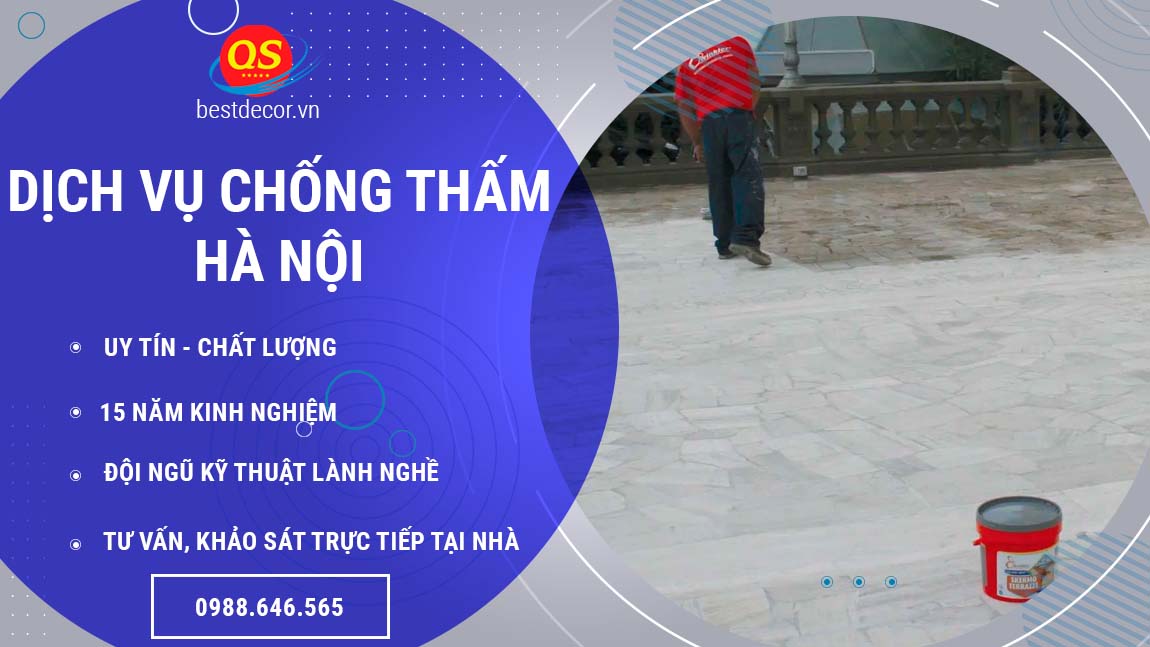 Dịch vụ chống thấm dột tại Hà Nội