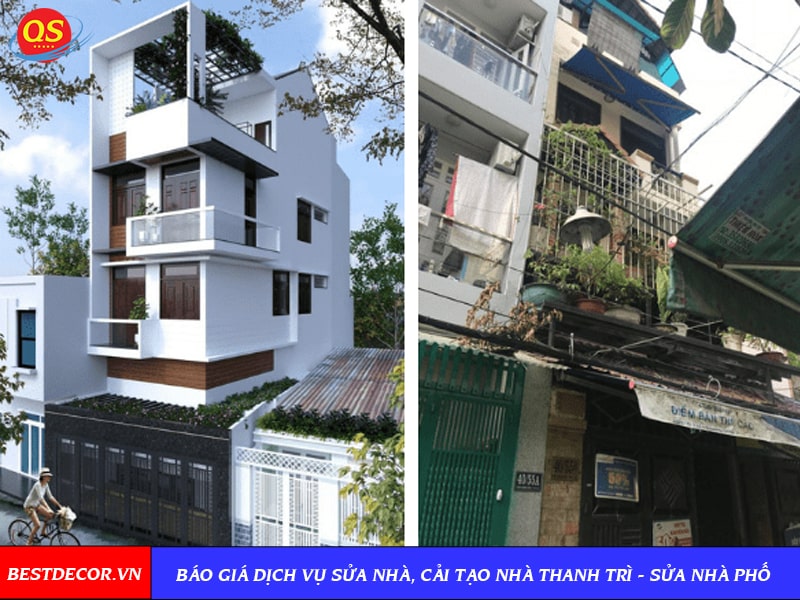 Báo giá dịch vụ sửa nhà, cải tạo nhà Thanh Trì – Hà Nội 2022