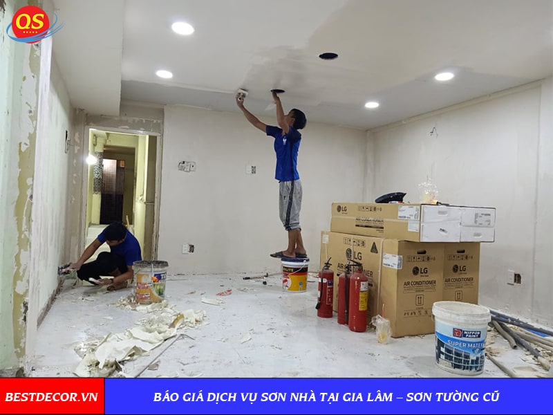 Báo giá dịch vụ sơn nhà Gia Lâm – Hà Nội trọn gói rẻ nhất 2022