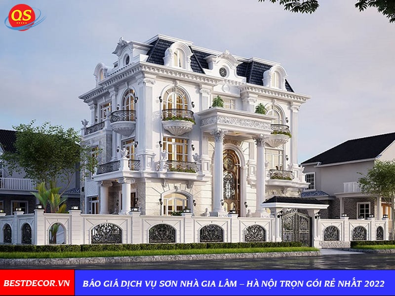 Báo giá dịch vụ sơn nhà Gia Lâm – Hà Nội trọn gói rẻ nhất 2022