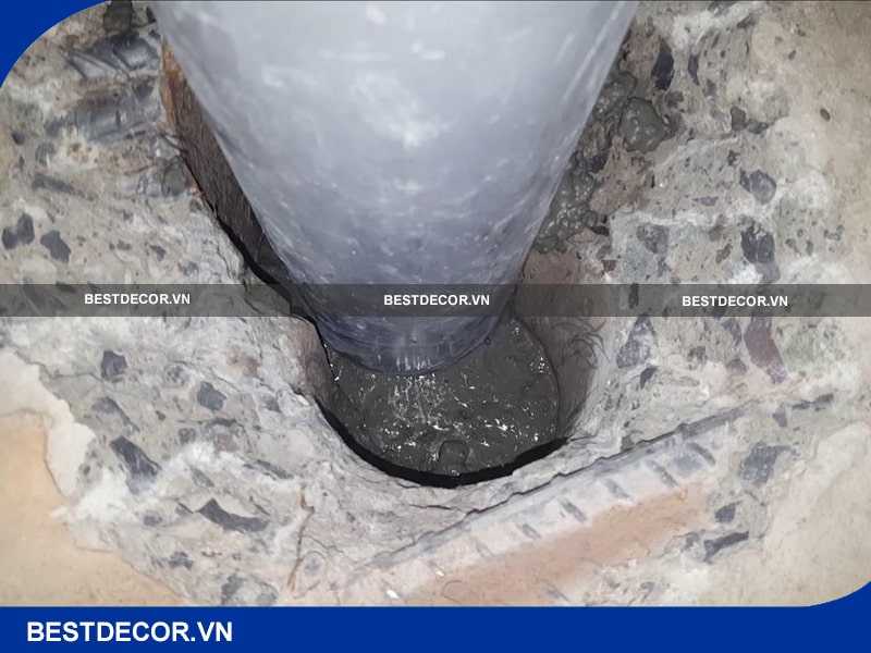 Từ A – Z cách chống thấm lỗ khoan sàn hiệu quả cao nhất