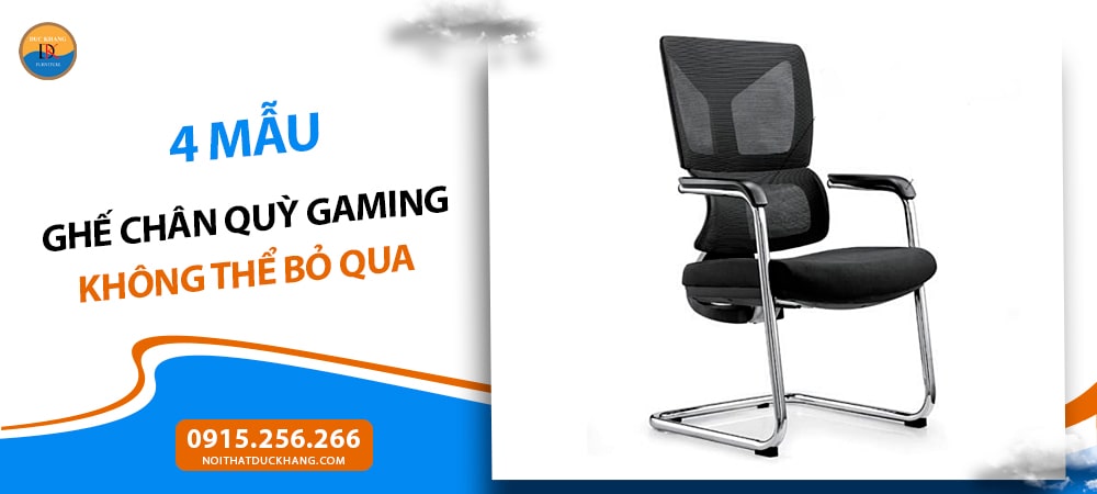 Ghế chân quỳ gaming lưới thông thoáng - Roma-V