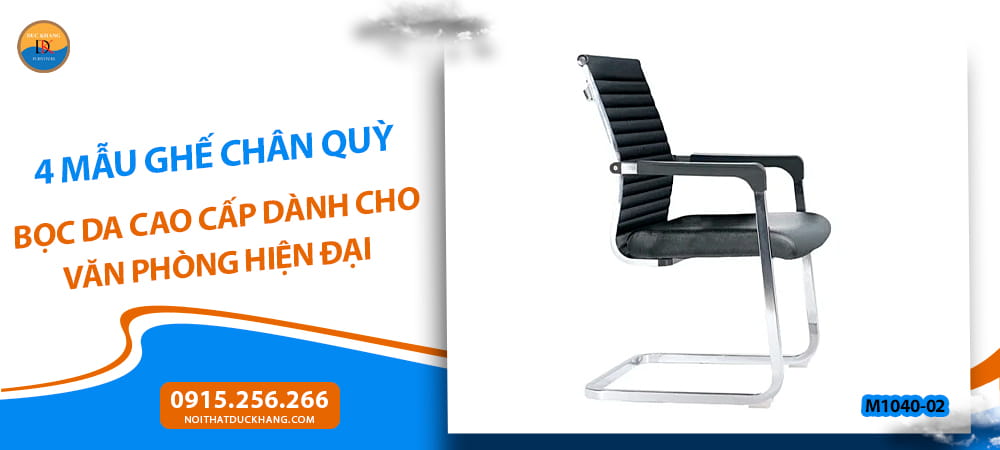 Ghế chân quỳ bọc da Đức Khang M1040-02
