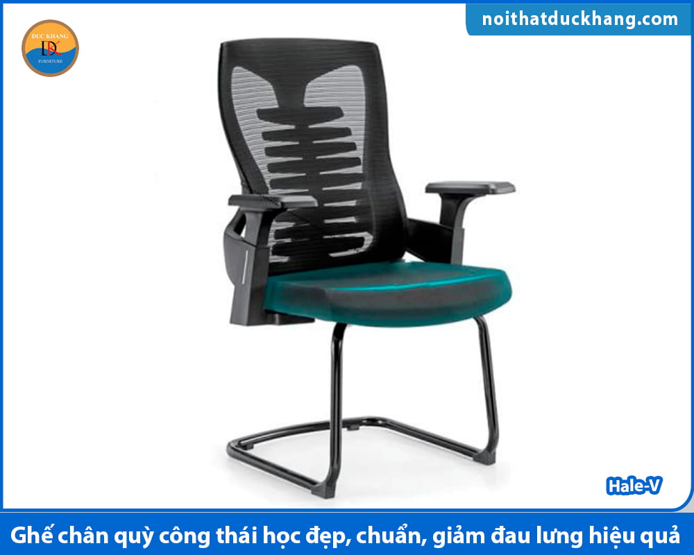 Ghế chân quỳ công thái học lưng lưới