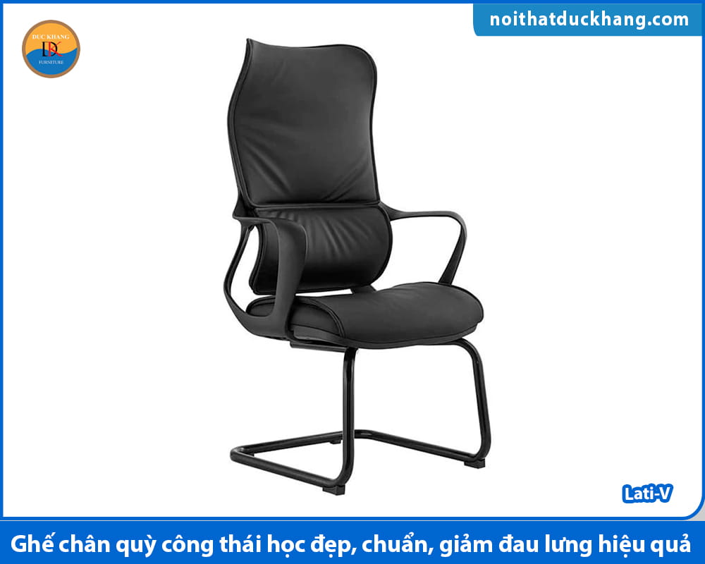 Ghế chân quỳ công thái học có tay vịn