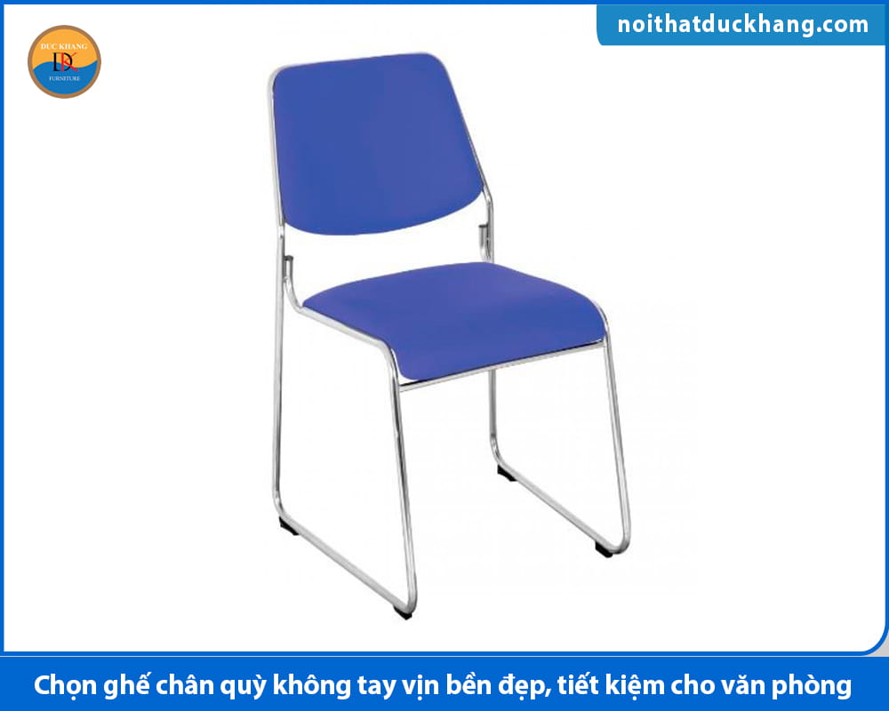 Chọn ghế chân quỳ không tay vịn không phù hợp bàn làm việc Chọn ghế chân quỳ không tay vịn bền đẹp, tiết kiệm cho văn phòng